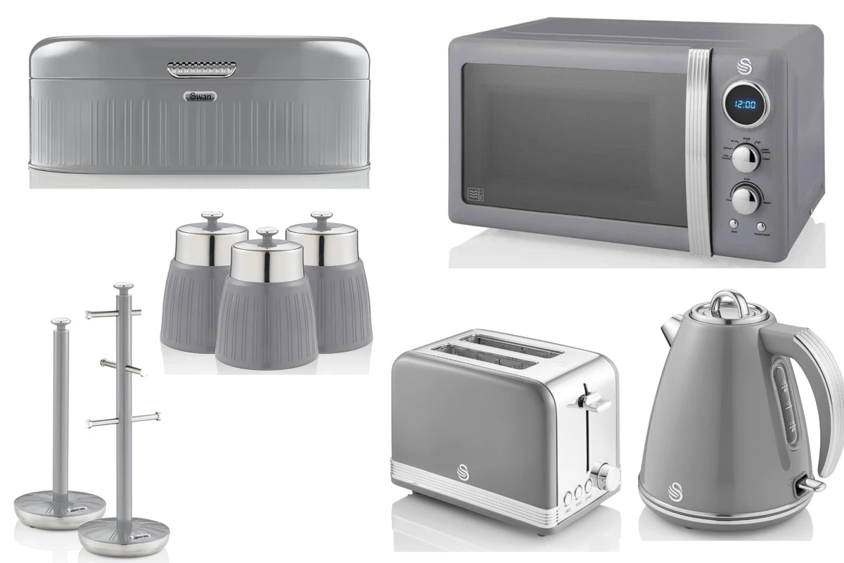 Matching kettle toaster sale microwave