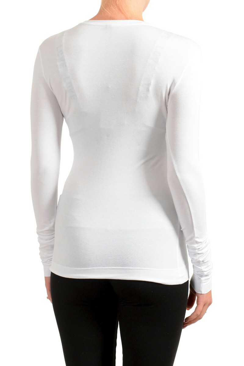 Tシャツ・カットソー VERSACE Women Tunic Tops 10189711A136141W000 WHITE Versace T-Shirt - White - Women | 10189711A136141W000