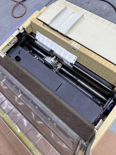 OKI Microline 395 Dot Matrix Printer 24-Pin w/ Ribbon + Manual - Tested Power On - Picture 11 of 13