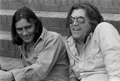 Capricorn Recording Artists Dickey Betts & Billy Joe Shaver Relax 1976 OLD PHOTO