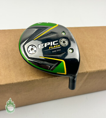 Used Tour Issued TC Callaway EPIC Flash Sub Zero 3 Wood 15* HEAD