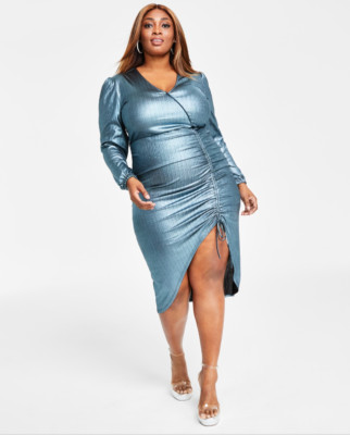 midi shirt dress with sleeves Sewing Pattern