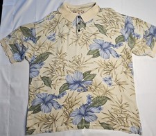 Mens Caribbean Joe Short Sleeve Resort Polo Shirt Size XL - NICE
