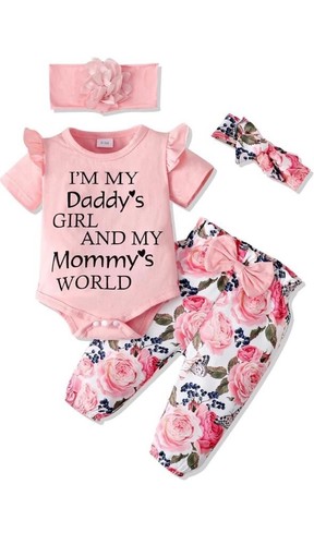 Newborn Infant Baby Girl Clothes - Picture 5 of 9