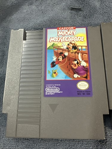 Milons Secret Castle & Mickey Mousecapade (Nes) Bundle Tested - Picture 2 of 7
