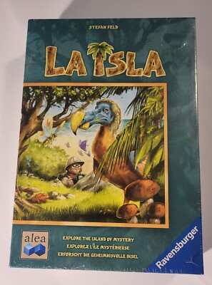 RAVENSBURGER ALEA LA ISLA EXPLORE THE LAND OF MYSTERY BOARD GAME