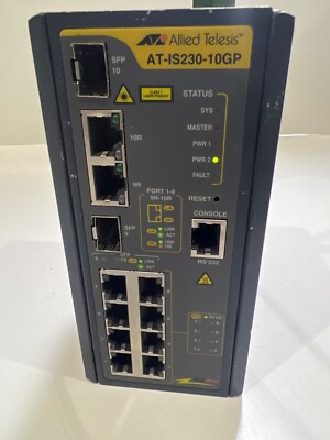 Allied Telesis 8 PORT 10/100/1000TX P Switch - Switch (AT