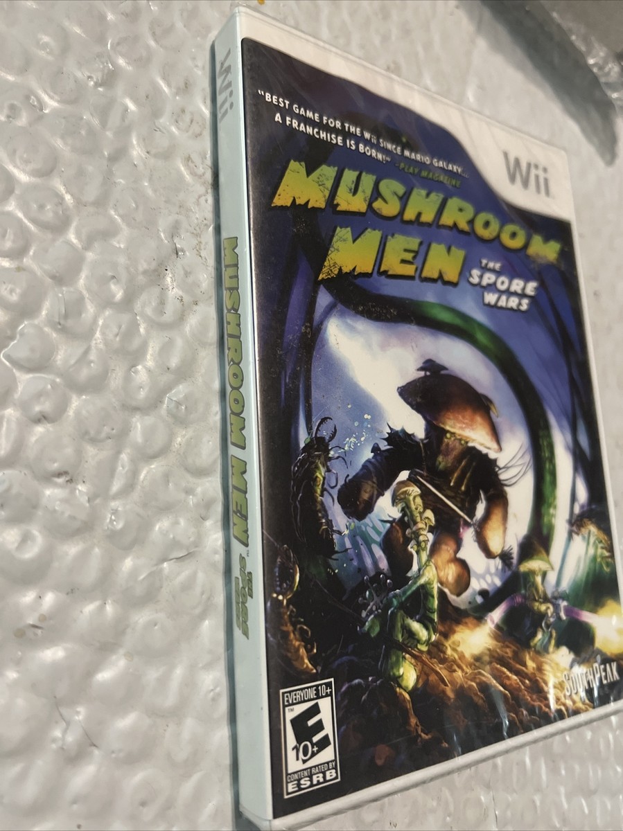 Wii カセット！ Mushroom Men The Spore Wars Nintendo Wii 2008 New Factory