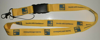 Dun & Bradstreet D&B Schlüsselband Lanyard NEU (M46)