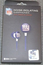 NFL Team Logo Earphones by iHip -Select- Team From Drop Down Below