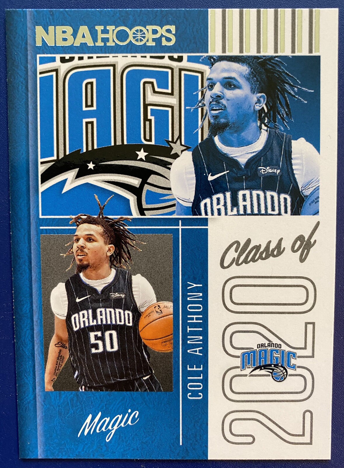 2020-21 Hoops Class of 2020 Cole Anthony Rookie Card (RC) #4