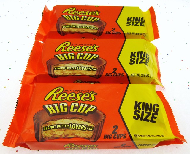 Reese's Peanut Butter Big Cup CRUNCHY KING SIZE 16ct eBay
