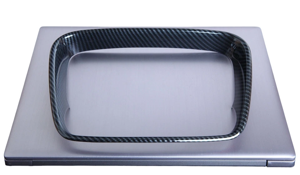 MINI F54 nero lucido clima console centrale copertura bordo Clubman Cooper S Regno Unito Stock - Immagine 4 di 4