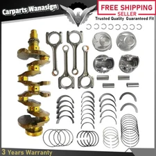 For Hyundai Kia Soul 2.0L 2012-2019 Rings Kit & Crankshaft Connecting Rod Piston