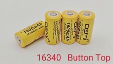 4 x 16340-CR123A Lithium Rechargeable Battery 3.7v for Arlo Vmc3030