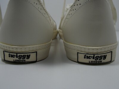 TWIGGY LONDON Canvas High Top Sneaker Size 6.5 Gym Tennis Punk
