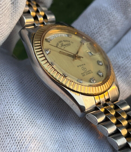 President West And Watch Co Sowar Prima Automatic Vintage K5634 Swiss Made Watch - Picture 6 of 10
