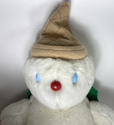Muñeco de nieve de peluche Goudchaux MR. BINGLE Maison Blanche 1983 raro *LEER* 19" - Imagen 2 de 14