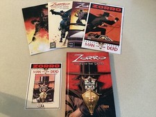 Sean Murphy Zorro Hardcover Kickstarter Signed W/4 Project Exclusive Comics