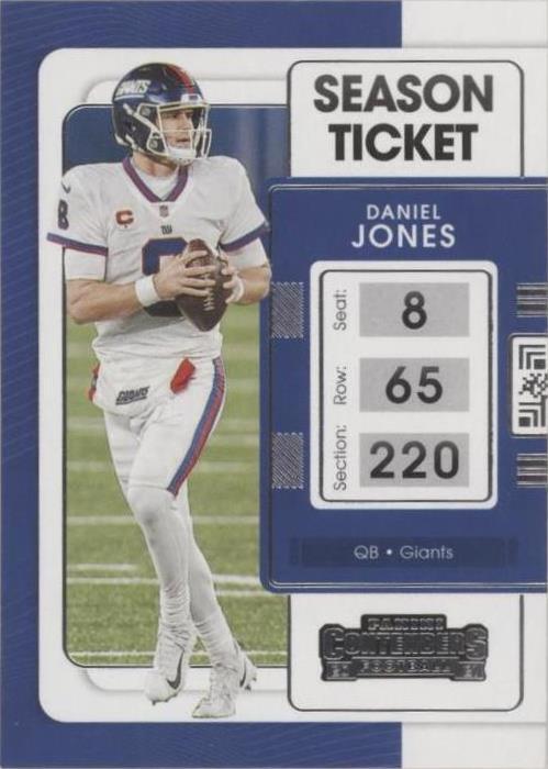 2021 Panini Contenders Daniel Jones #73 - 1 of 2