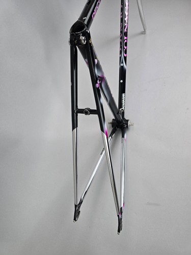 Rahmen Set Colnago Master Piu Gilco 130 mm vintage steel frame 90s 53 cm purple - Bild 15 von 22
