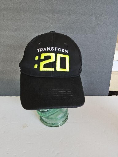 TRANSFORM :20 ADJUSTABLE SNAPBACK MESH BLACK HAT … - image 1