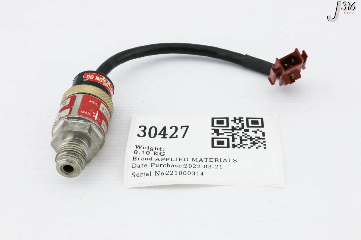 30427 APPLIED MATERIALS WASCO, CBL ASSY, CHMBR ATMOSPHERE SW VCR