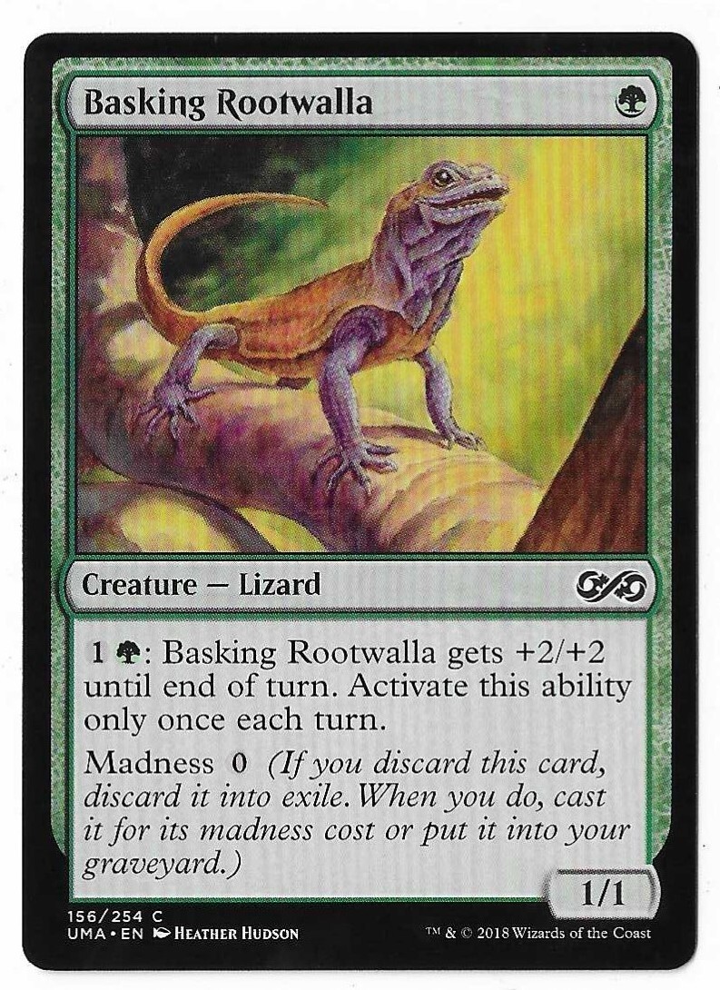 MTG Basking Rootwalla Ultimate Masters (UMA) Common Magic Card #156 Unplayed