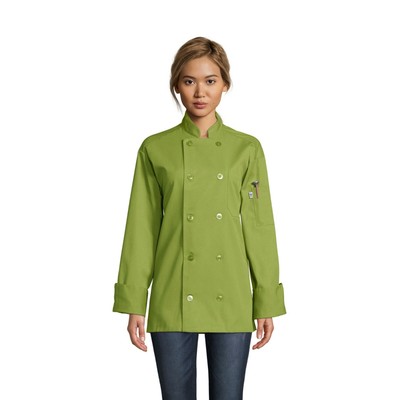 olive green chef coat