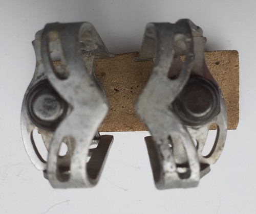 Coppia pedali bici corsa epoca marcati SHEFFIELD SPRINT 673, Colnago Bianchi - Foto 3 di 4