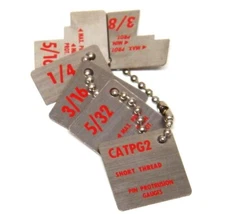 Hi-Lok Short Thread Pin Protrusion Gauge Set / Aircraft / Aviation Tool..(2-4-3)