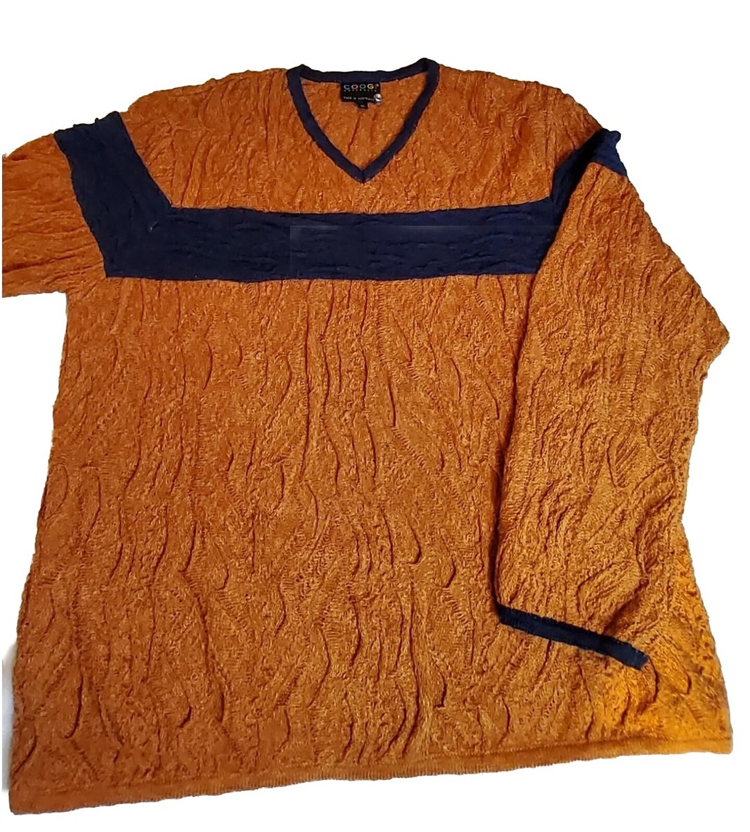 90s 【XL】COOGI 3Dニット オーストラリア製