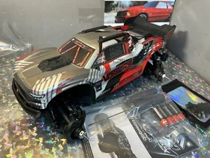 ARRMA 1/10 VORTEKS 4X4 223S BLX BRUSHLESS Châssis Roller Rouge Argent 3S Sans pince