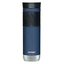 Byron Insulated Stainless Steel Travel Mug with Leak-Proof Lid 24oz Reusable ...