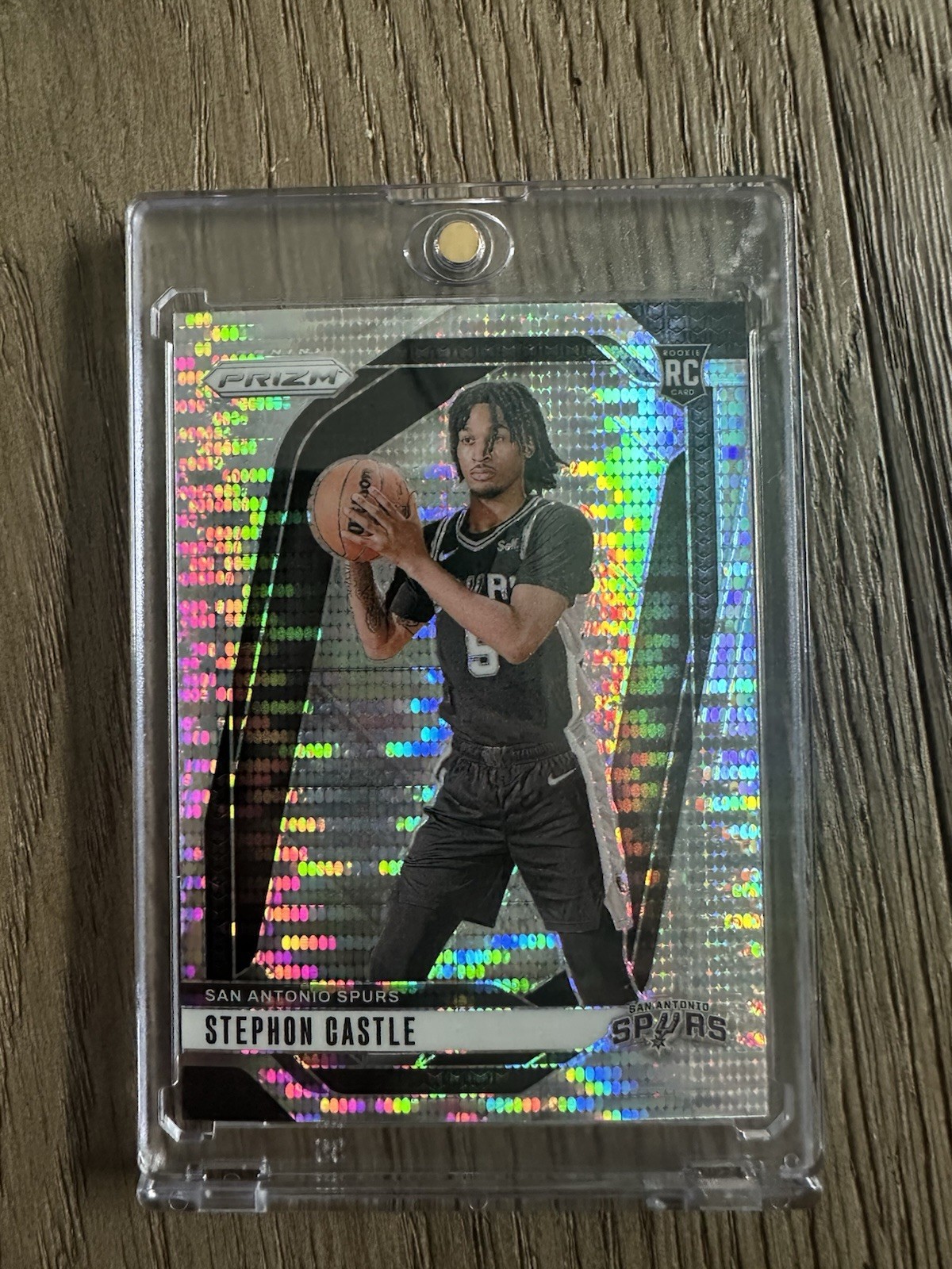 2024-25 Panini Prizm Basketball - Stephon Castle #234 Silver Pulsar Prizm (RC)