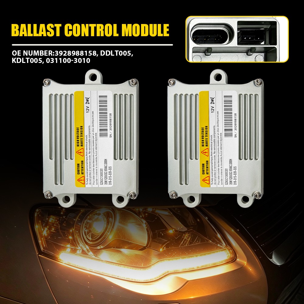 Aston Martin DB9 LM 2006-2010 Headlight control modules 2 pcs P/N 3928988158
