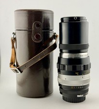 Nikon NIKKOR-Q Auto 200mm f/4 Non-Ai Lens with case
