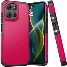Shockproof Air Cushion Hybrid Case for Motorola Moto G Stylus 2025 - Hot Pi