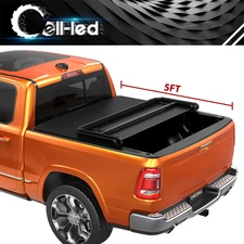 Tri-Fold Tonneau Cover For 2015- 2026 Chevy Colorado GMC Canyon 5ft Bed Crew Cab