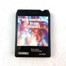 Hugo Montenegro Brass Impact 8-Track Tape 1970 AMPEX Stereo Jazz