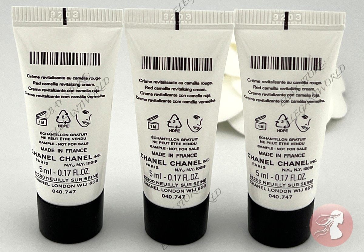 Chanel N°1 DE Chanel CREME REVITALISANTE 5ml / .17fl oz x 3 SAMPLE
