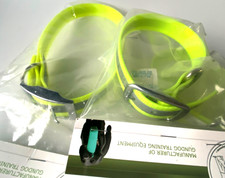 MYSTIQUE Halsband reflektierend Biothane Deluxe Reflex-Gelb 25mm 35-43 MYS414-6