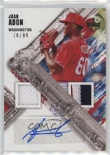 2022 Panini Diamond Kings DK Material Signatures Gold /99 Joan Adon Auto 0jd0