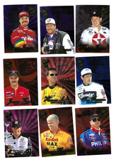 12 DIFFERENT 1998 PRESS PASS VIP EXPLOSIVE CARDS AS A LOT