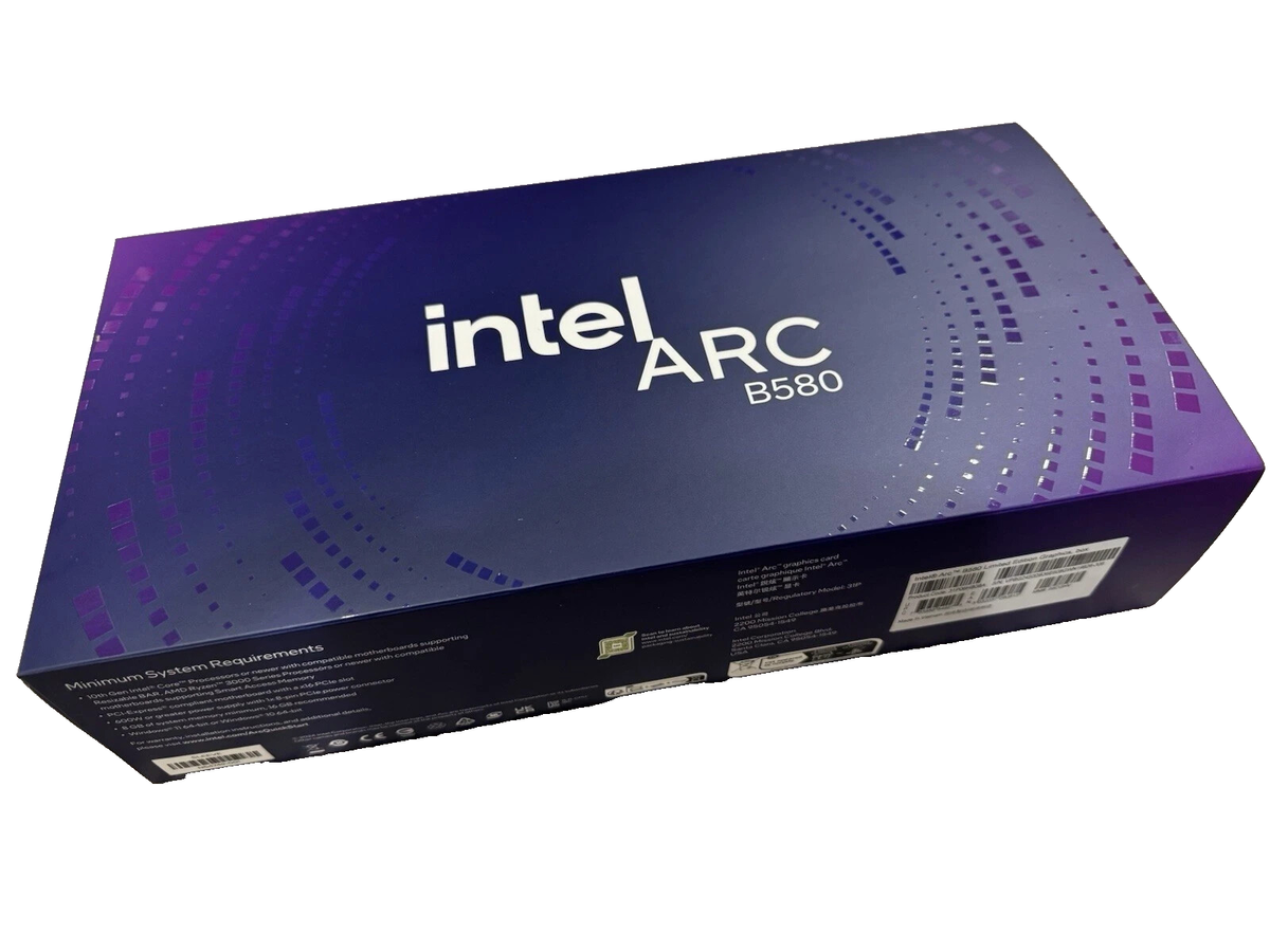 Intel Arc B580 Limited Edition 12 GB Graphics Card - SHIPS