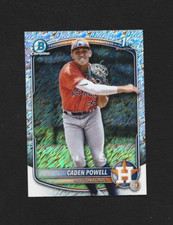 2025 Bowman Chrome Caden Powell Shimmer Refractor BCP-212 Houston Astros