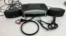 Bose Model AV3-2-1 III Media Center Console Speakers Cables- No Remote UNTESTED