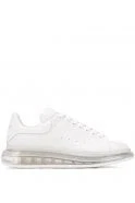 Alexander McQueen Oversized Sneakers White Clear Sole Men’s New 604232 WHX98 900