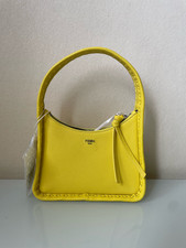 Fendi Fendessence Yellow Pebbled Leather Hobo 2024
