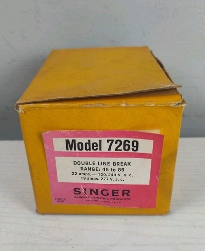Singer Thermostat Model 7269 Double Line Break - Picture 4 of 4